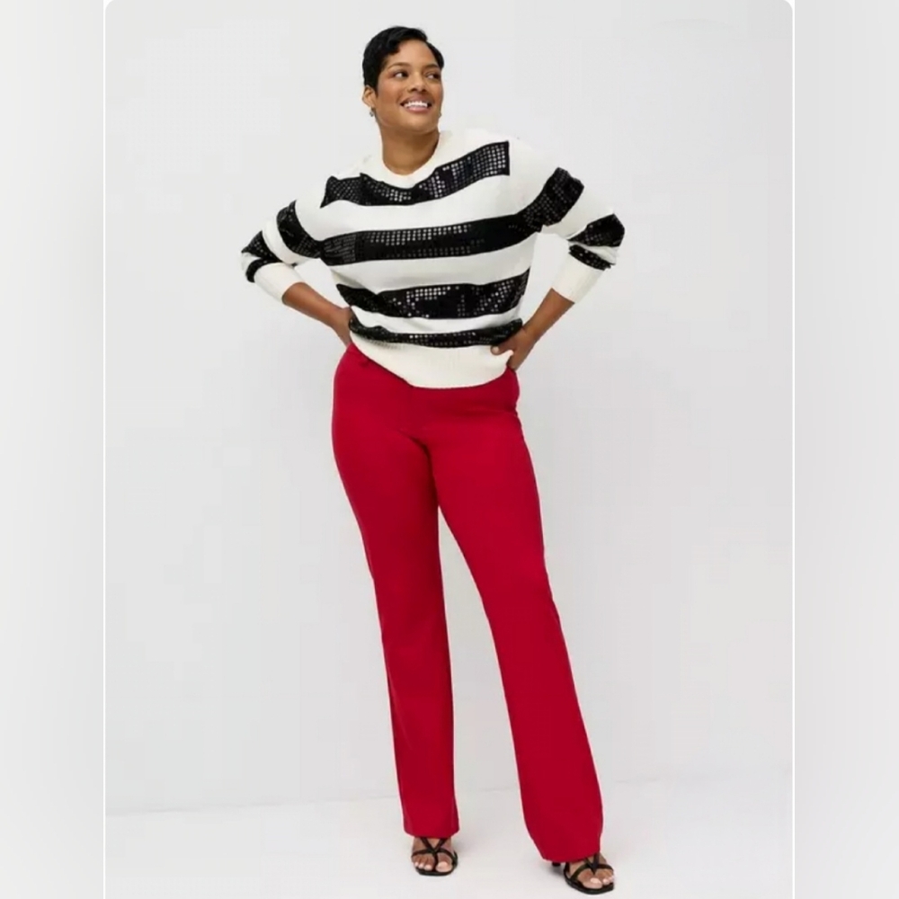 Studio Trouser Bootcut Ponte Pant Trouser
